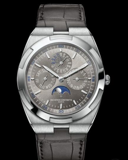 Vacheron Constantin Overseas Ultra-Thin Perpetual Calendar Replica Watch White Gold - Alligator 4300V/120G-B102